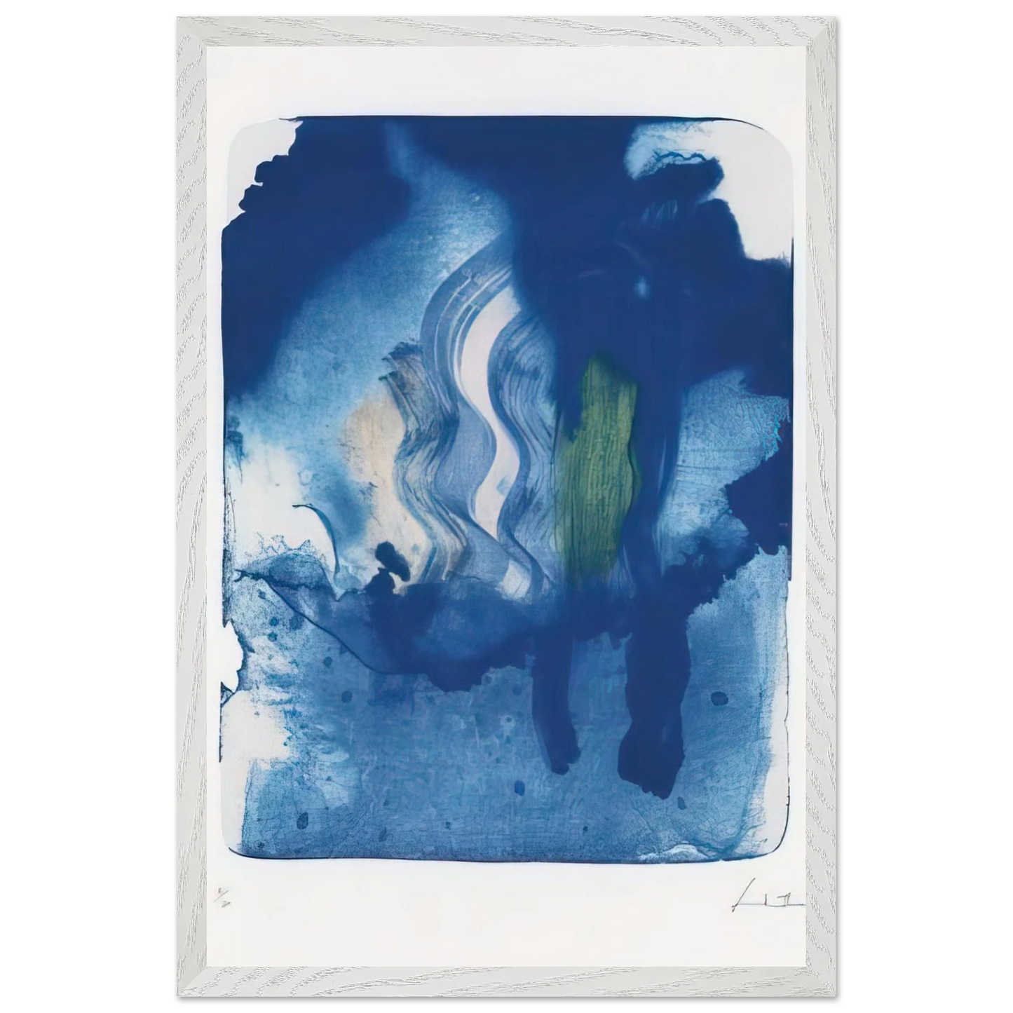 Helen Frankenthaler - Reflections V - 1995 Wall art - A2 (42 x 59.4  cm) - Fine Art Poster - -