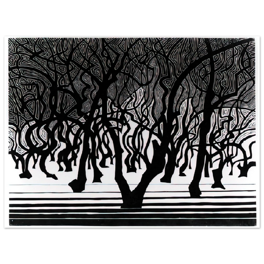 MC Escher - ESCHER (9) Wall Art - 21x29.7 cm / 8x12" - Fine Art Poster - -