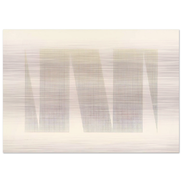 Sixths - 1967 - Mark Lancaster Brushed Aluminum Print - 70x100 cm / 28x40 inches | Mark Lancaster Aluminum Print | Mark Lancaster Prints