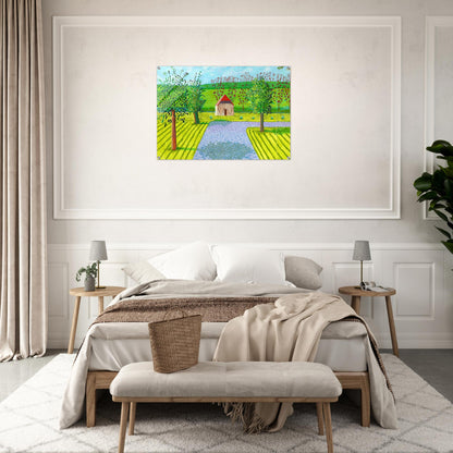 David Hockney - David Hockney Acrylic Print - 70x100 cm / 28x40″ inches | David Hockney Art | Artwork by David Hockney