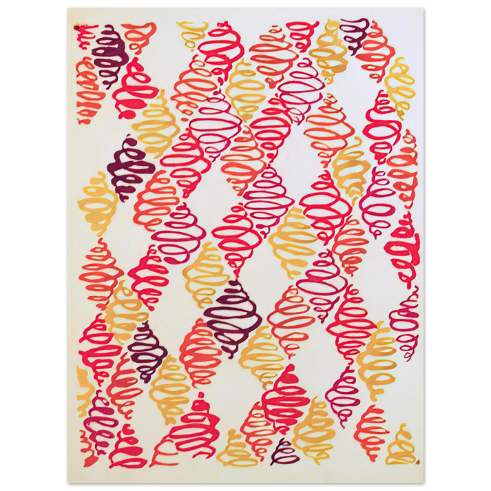 Sonia Delaunay - COMPOSITION 32  75x100 cm / 30x40inches Fine Art Poster