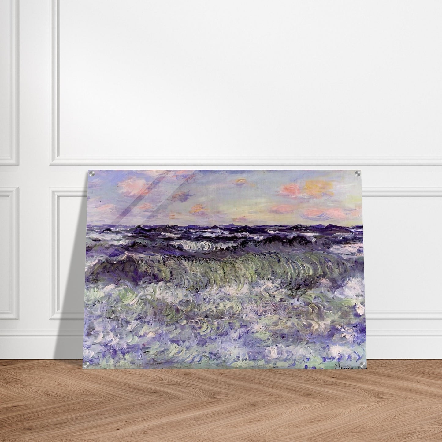 Sea Study - claude monet Acrylic Print - 70x100 cm / 28x40″ inches