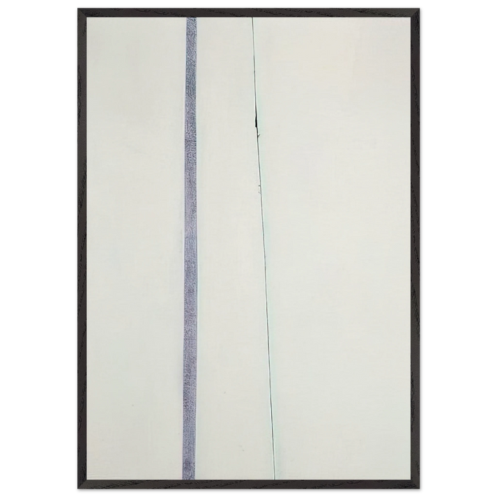 Washington DC 1 - 1971 N2 - Edward Corbett 70x100 cm / 28x40 inches Framed Art Print – Black Wooden Frame