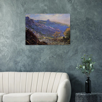 The Old Tree, Sunlight on the Petit Cruese - claude monet Brushed Aluminum Print - 70x100 cm / 28x40 inches | claude monet Aluminum Print | claude monet Prints