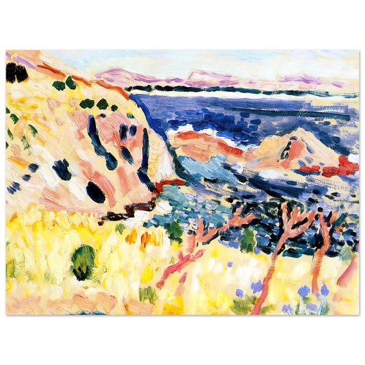 Henri Matisse - SEASCAPE 1905 Fine Art Poster - Default Title