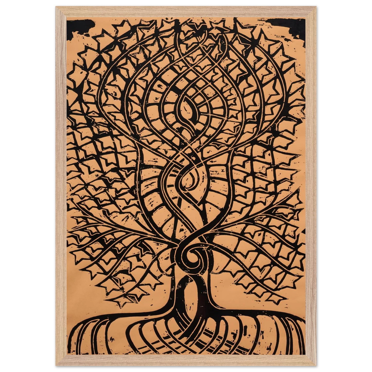 Walter Inglis Anderson - Walter Anderson Wall art - 70x100 cm / 28x40 inches - Premium Wooden Framed Poster With Fine Art Paper - Wood frame