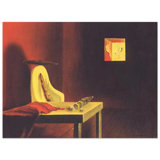 Salvador Dali - THE INVISIBLE MAN Fine Art Poster - Default Title