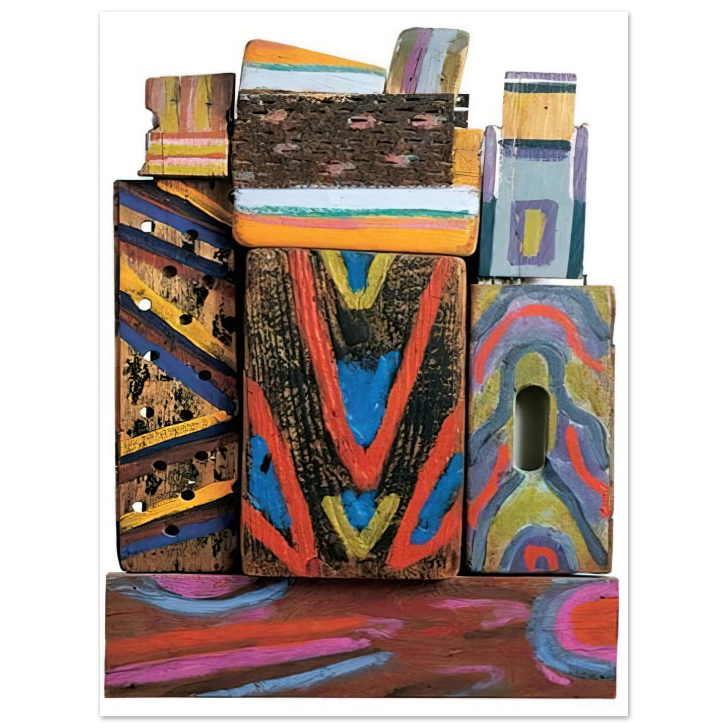 Betty Parsons - Totem Materia-R - 1980 Fine Art Poster - Default Title