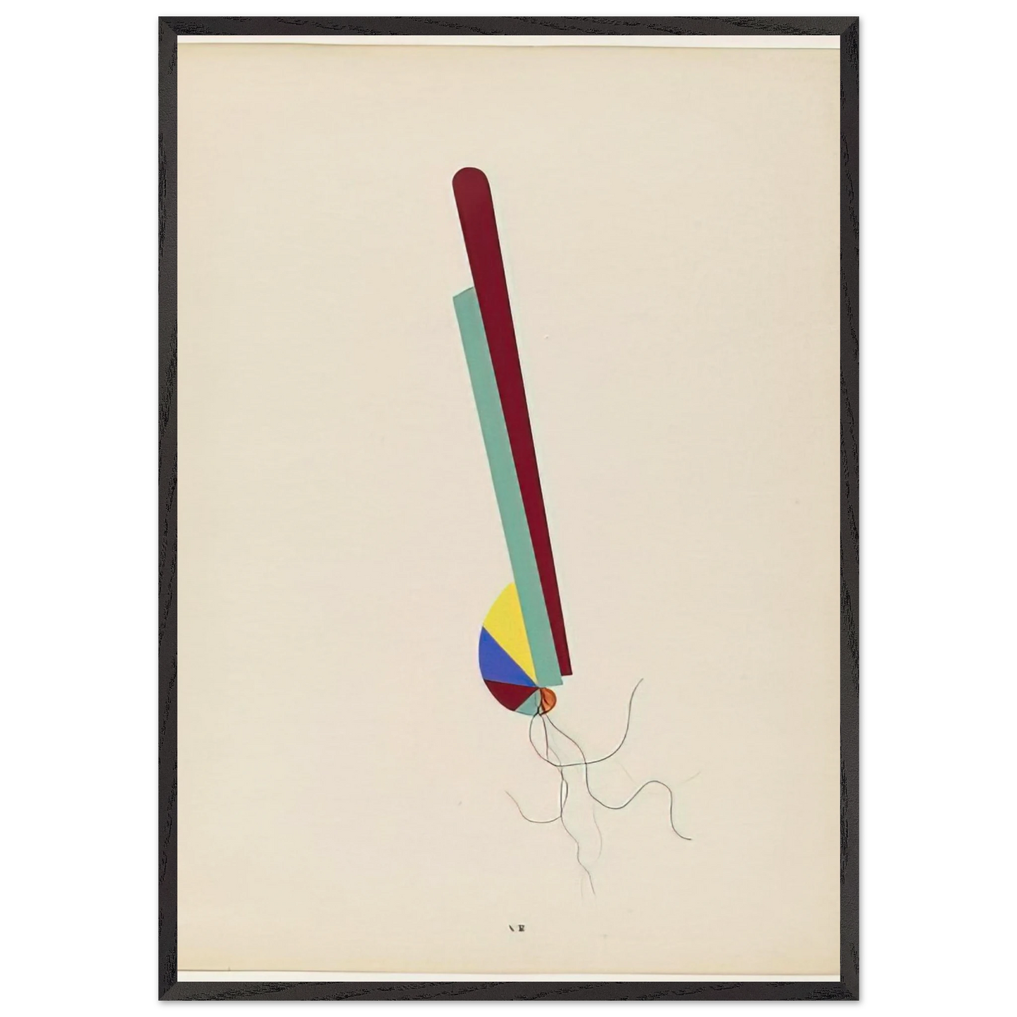 YOUNG GIRL JEUNE FILLE FROM THE PORTFOLIO REVOLVING DOORS 1926 - Man Ray Framed Art Print – Black Wooden Frame - Default Title - -Framed Art Print