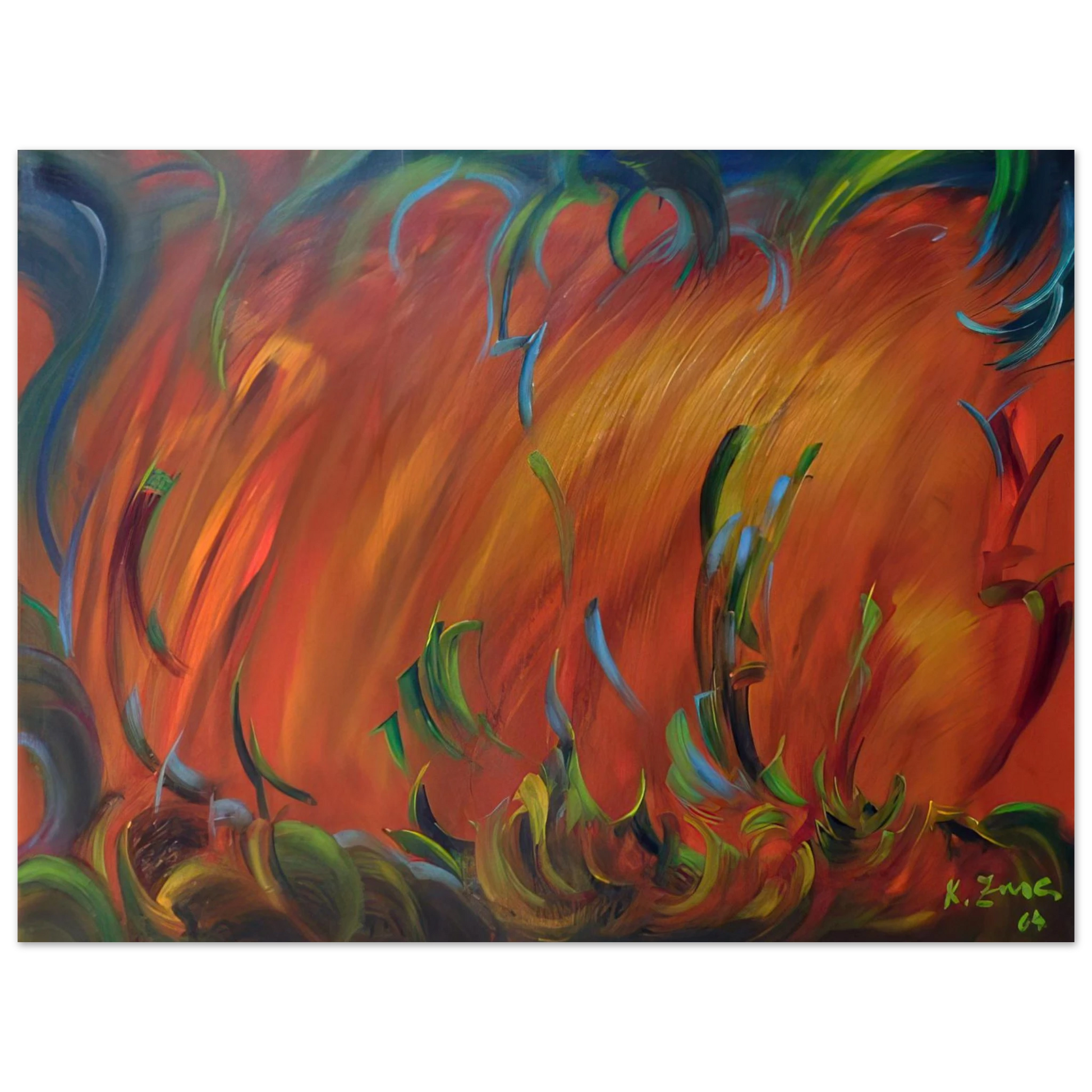 Konrad Zuse - Evening Fine Art Poster - Default Title