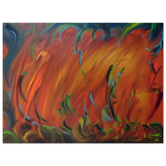 Konrad Zuse - Evening Fine Art Poster - Default Title