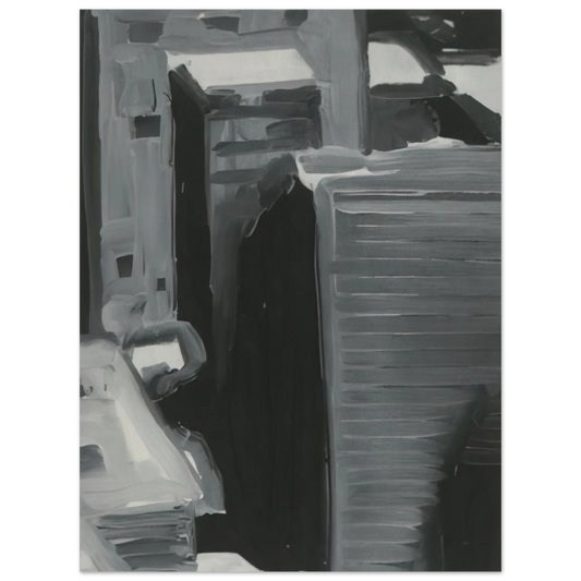 Gerhard Richter - TOWNSCAPE 1968 Fine Art Poster - Default Title