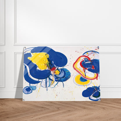 Dream It Is - Sam Francis Acrylic Print - 70x100 cm / 28x40″ inches | Sam Francis Wall Art | Sam Francis Prints