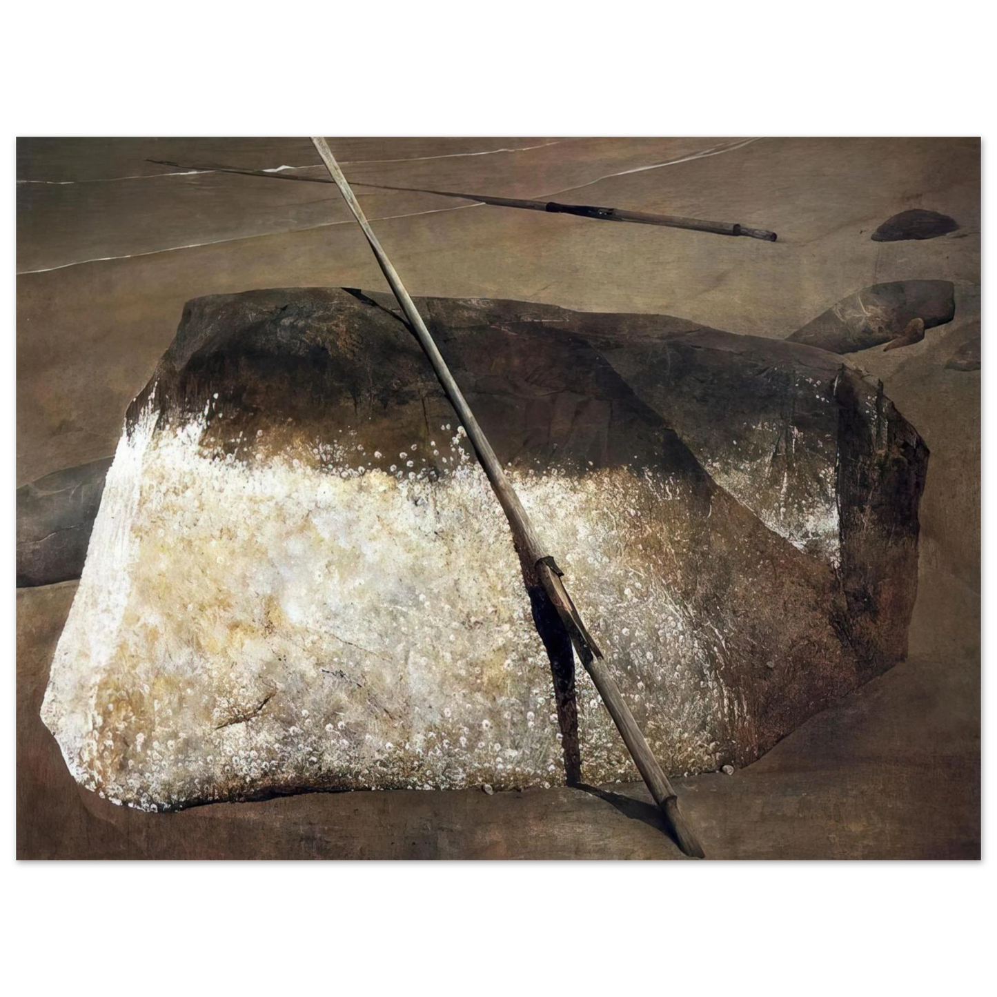 Andrew Wyeth - NOT DETECTED 38 Wall Art - 21x29.7 cm / 8x12" - Fine Art Poster - -