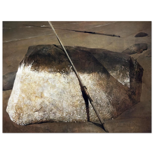 Andrew Wyeth - NOT DETECTED 38 Wall Art - 21x29.7 cm / 8x12" - Fine Art Poster - -
