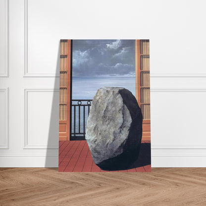INVISIBLE WORLD 1954 - Rene Magritte Brushed Aluminum Print - 70x100 cm / 28x40 inches | Rene Magritte Aluminum Print | Rene Magritte Prints