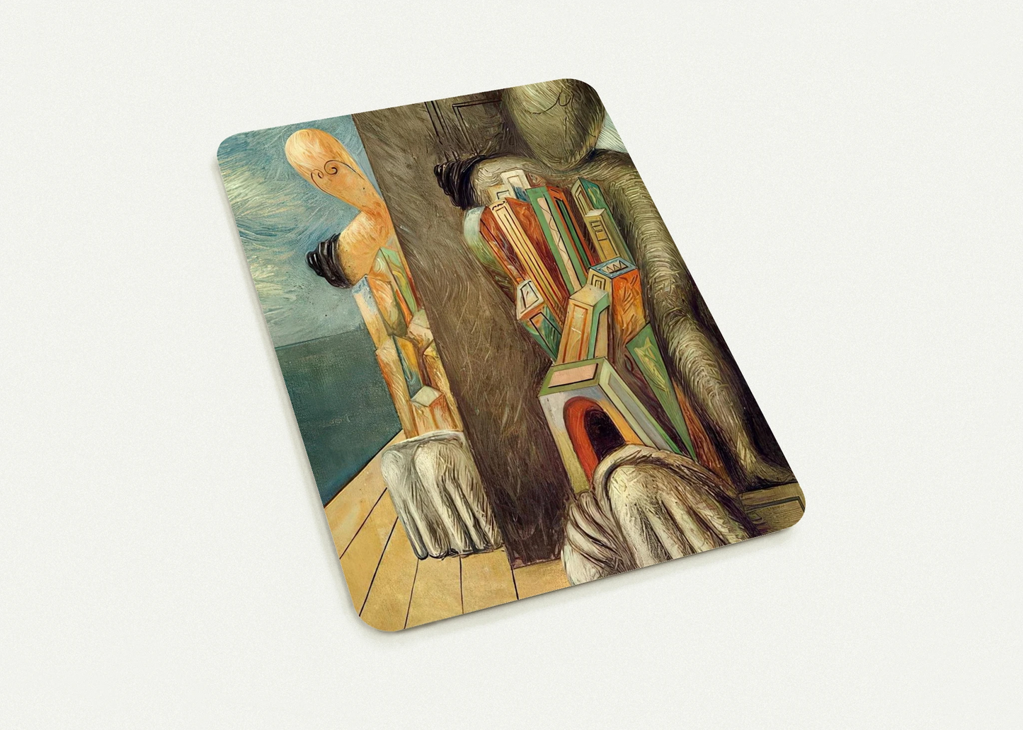 ARCHAEOLOGISTS 1926 By Giorgio de Chirico Pack of 10 Post Cards | Giorgio de Chirico Post Cards | A6 (10.5 x 14.8 cm) - 4.1 x 5.8 inches