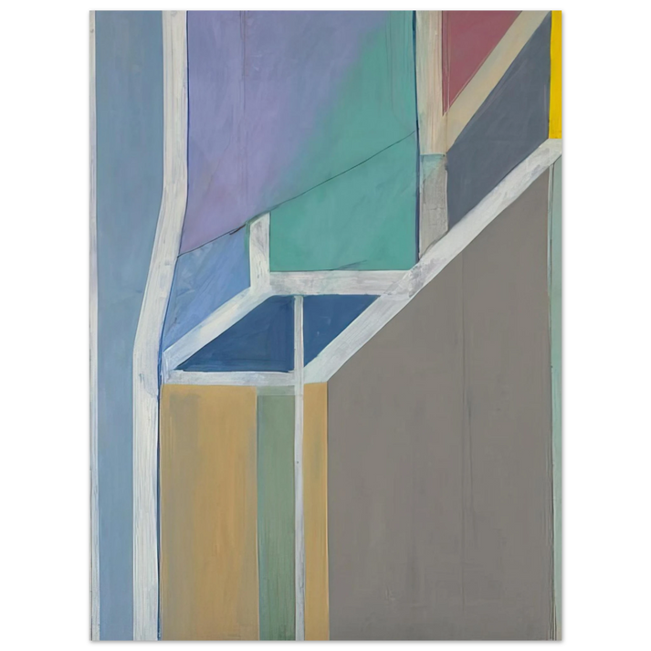 Richard Diebenkorn - Ocean Park #19  75x100 cm / 30x40inches Fine Art Poster