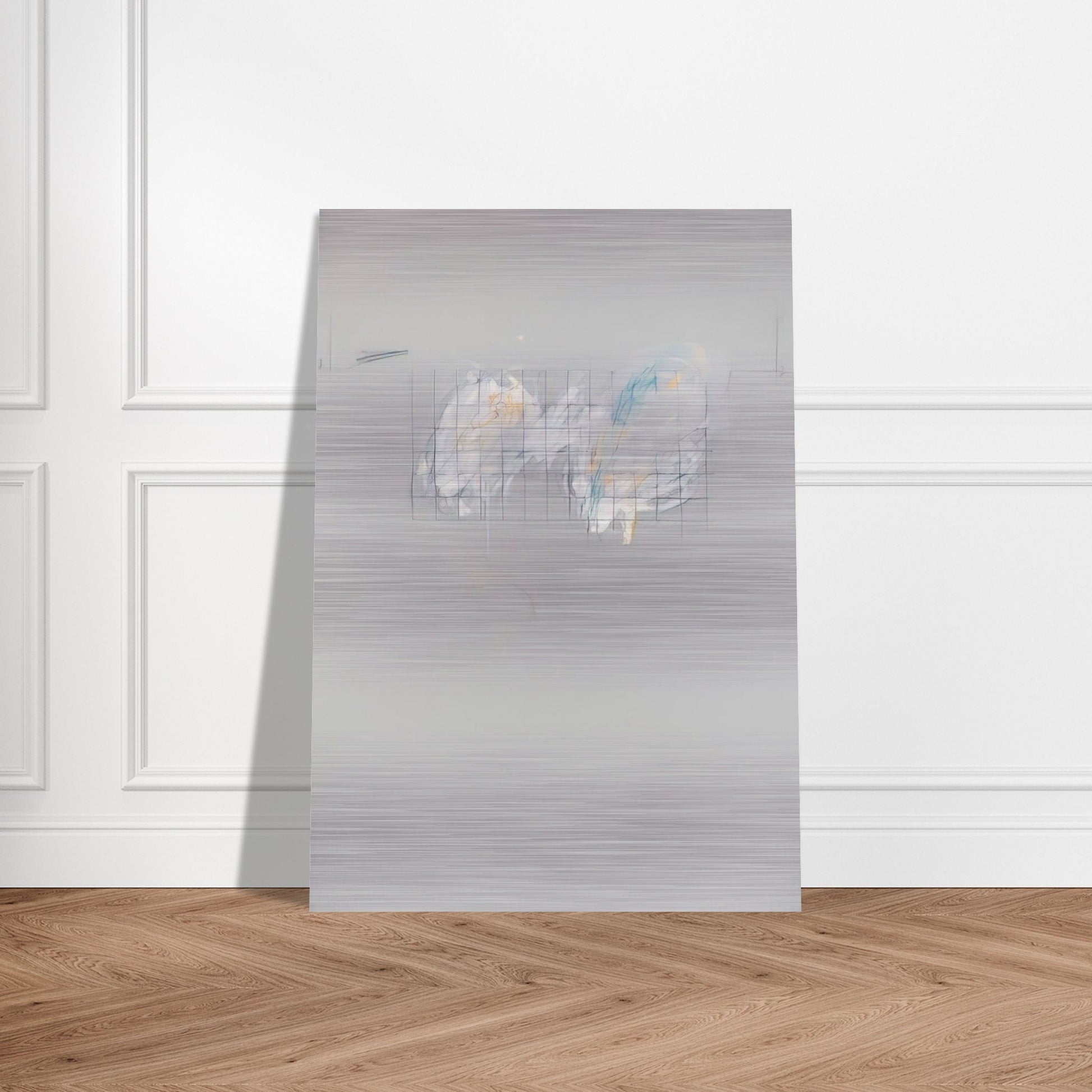 Nine Discourses on Commodus, Part I - Cy Twombly Brushed Aluminum Print - 70x100 cm / 28x40 inches | Cy Twombly Aluminum Print | Cy Twombly Prints