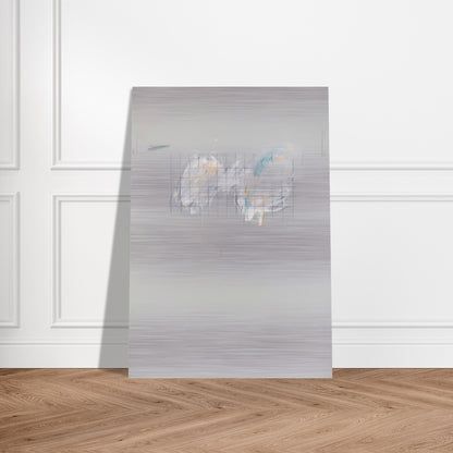 Nine Discourses on Commodus, Part I - Cy Twombly Brushed Aluminum Print - 70x100 cm / 28x40 inches | Cy Twombly Aluminum Print | Cy Twombly Prints