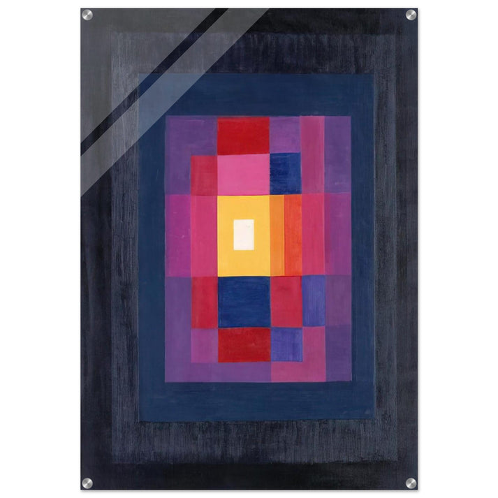 Education - 1966 - Johannes Itten Acrylic Print - 70x100 cm / 28x40″ inches | Johannes Itten Wall Art | Johannes Itten Prints