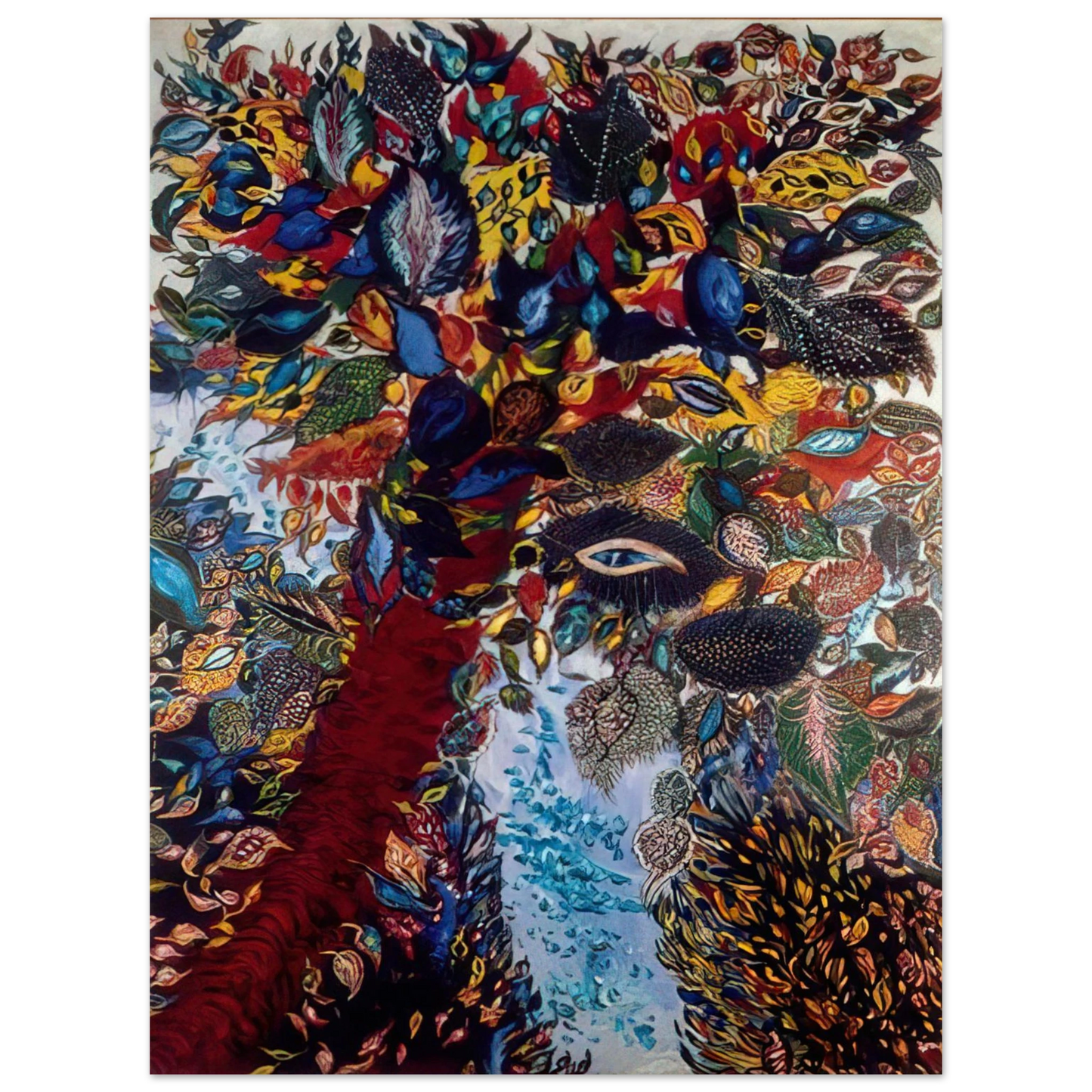 Seraphine Louis - The Tree of Paradise Fine Art Poster - Default Title