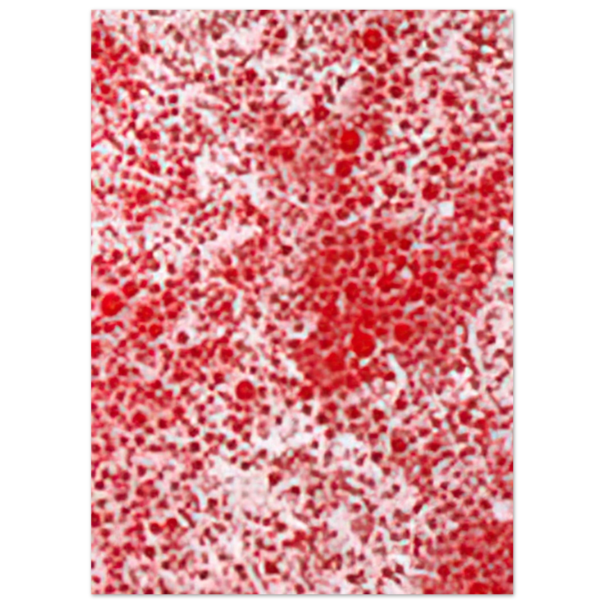 Yayoi Kusama - BEYOND THE END OF THE CENTURY 1987 Fine Art Poster - 40x60 cm / 16x24 inches