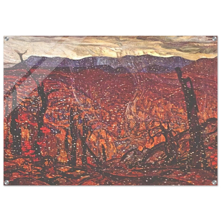 First Snow, Algoma Country - 1920 - A.Y. Jackson Acrylic Print - 70x100 cm / 28x40″ inches