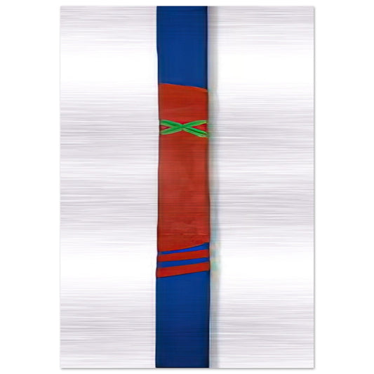 OHNE TITEL 1964 - BLINKY PALERMO Brushed Aluminum Print - 70x100 cm / 28x40 inches | BLINKY PALERMO Aluminum Print | BLINKY PALERMO Prints