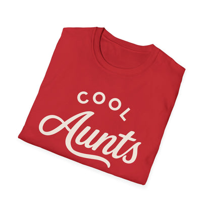 Cool Aunts Club Maglietta, Maglietta Regalo Idee Zia Divertente, Graphic Tee Zia Migliore di Sempre, Carina Maglietta Matching Famiglia Sassy Zia