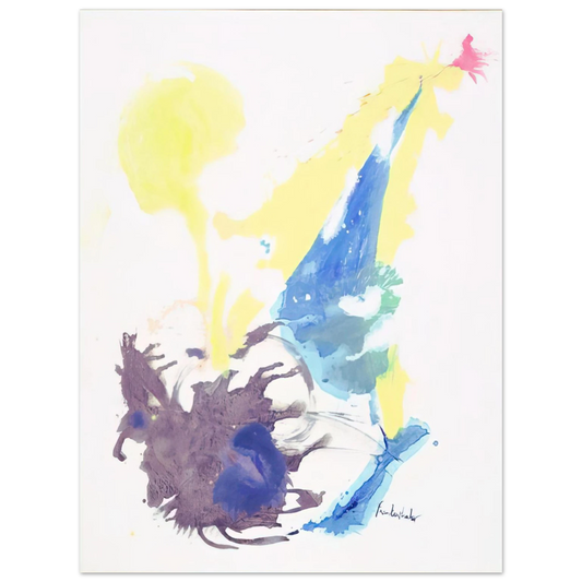 Helen Frankenthaler - Moving Day - 1961 Wall art - 13x18 cm / 5x7 inches - Fine Art Poster - -