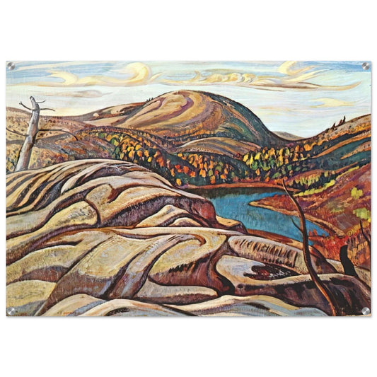 Nellie Lake - 1933 - A.Y. Jackson Acrylic Print - 70x100 cm / 28x40″ inches