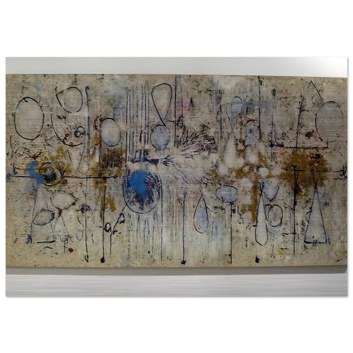 By the Sea - Richard Pousette-Dart Brushed Aluminum Print - 70x100 cm / 28x40 inches | Richard Pousette-Dart Aluminum Print | Richard Pousette-Dart Prints