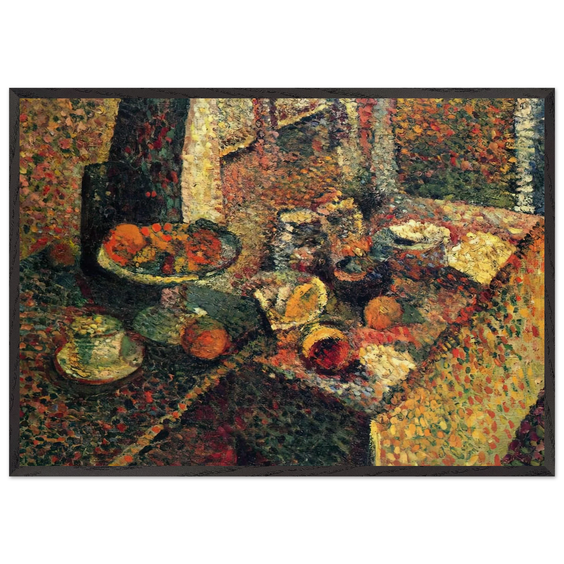 STILL LIFE N1 - Henri Matisse Framed Art Print – Black Wooden Frame - Default Title - -Framed Art Print