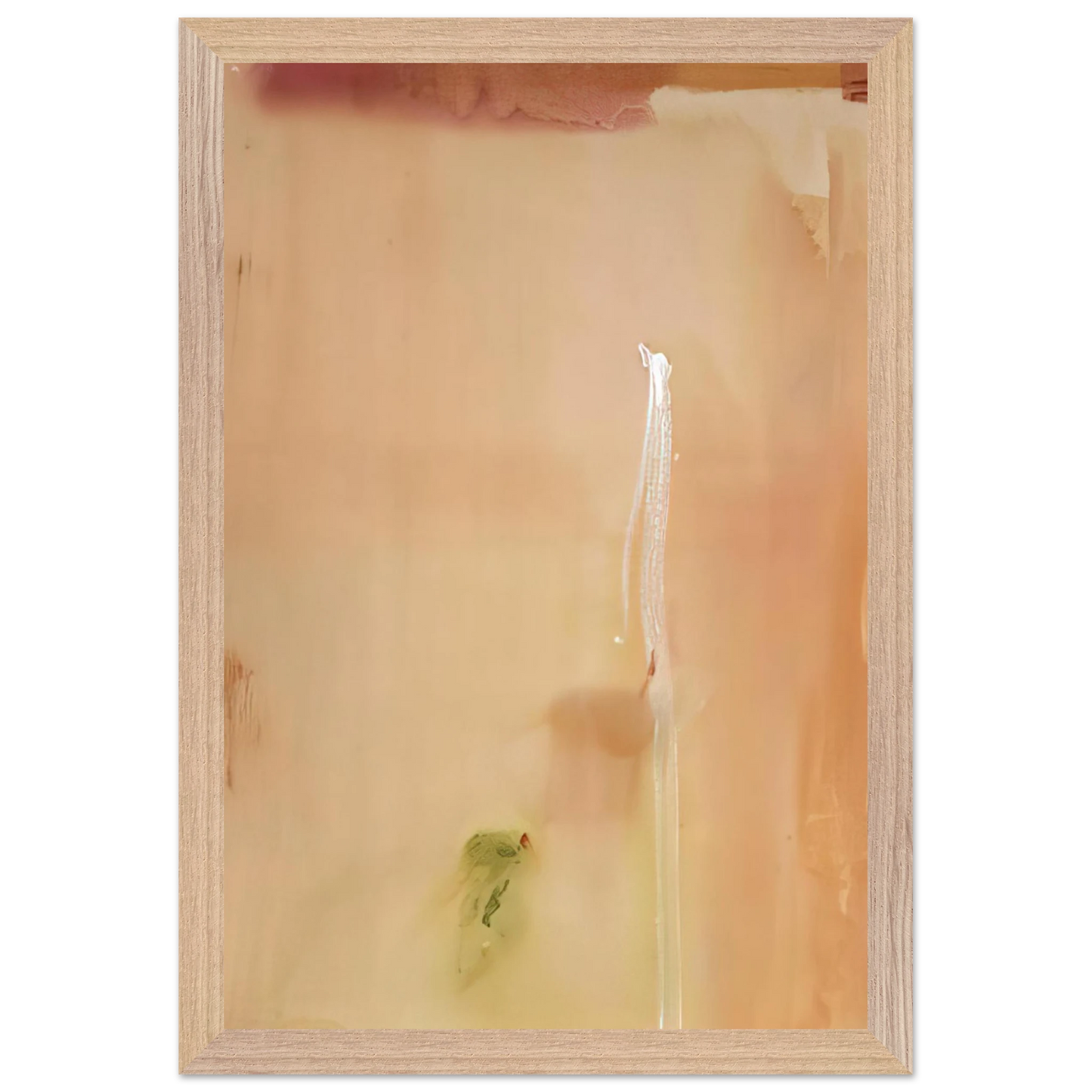 Helen Frankenthaler - Dawn Stroke - 1977 Wall art - 70x100 cm / 28x40 inches - Premium Wooden Framed Poster With Fine Art Paper - Wood frame