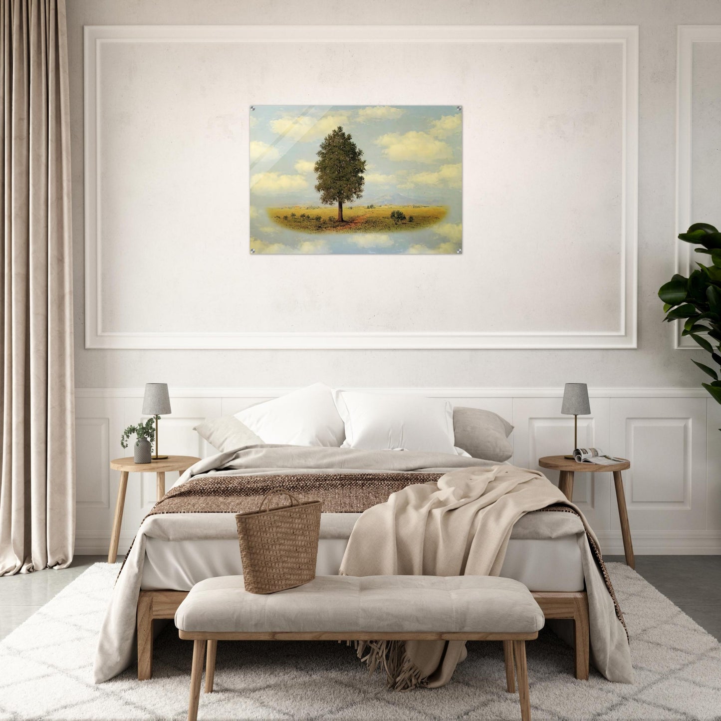 TERRITORY 1957 - Rene Magritte Acrylic Print - 70x100 cm / 28x40″ inches