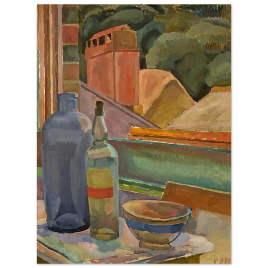 Vanessa Bell - WINDOW STILL LIFE 1915 Fine Art Poster - Default Title