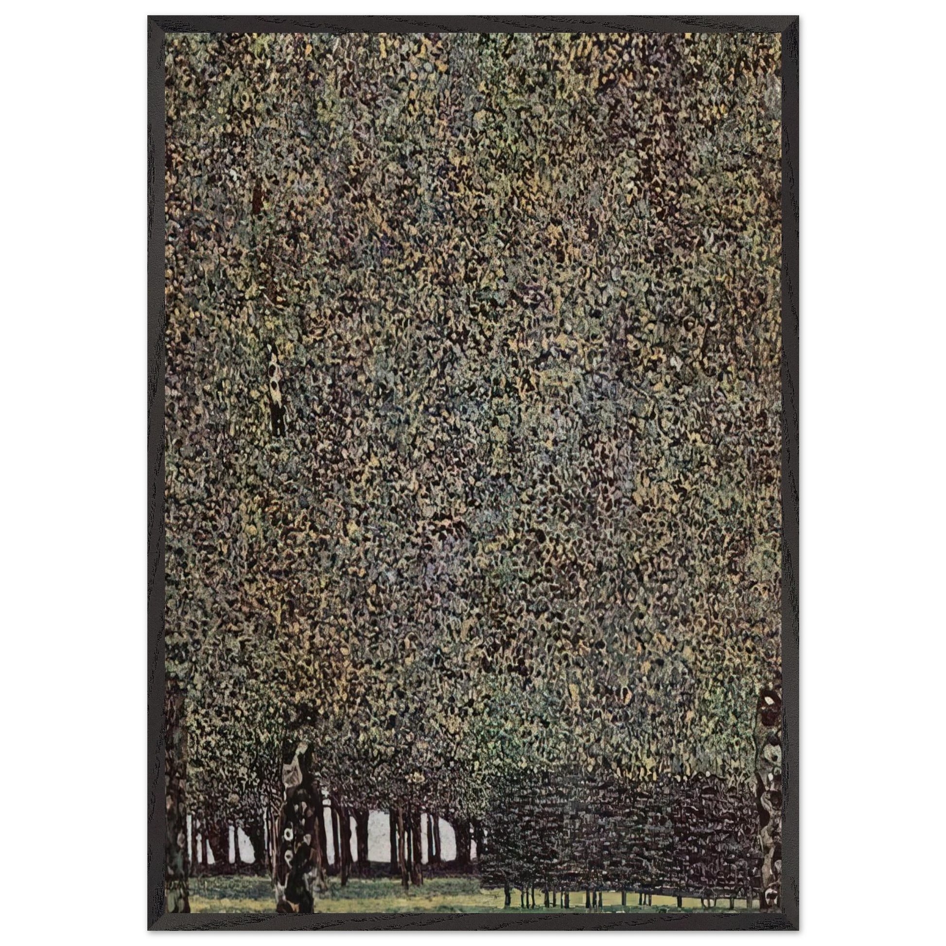 PARK 1910 - Gustav Klimt Framed Art Print – Black Wooden Frame - Default Title - -Framed Art Print