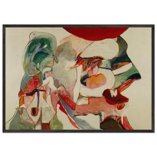 Henrique VIII - 1966 - Menez Framed Art Print – Black Wooden Frame - Default Title - -Framed Art Print