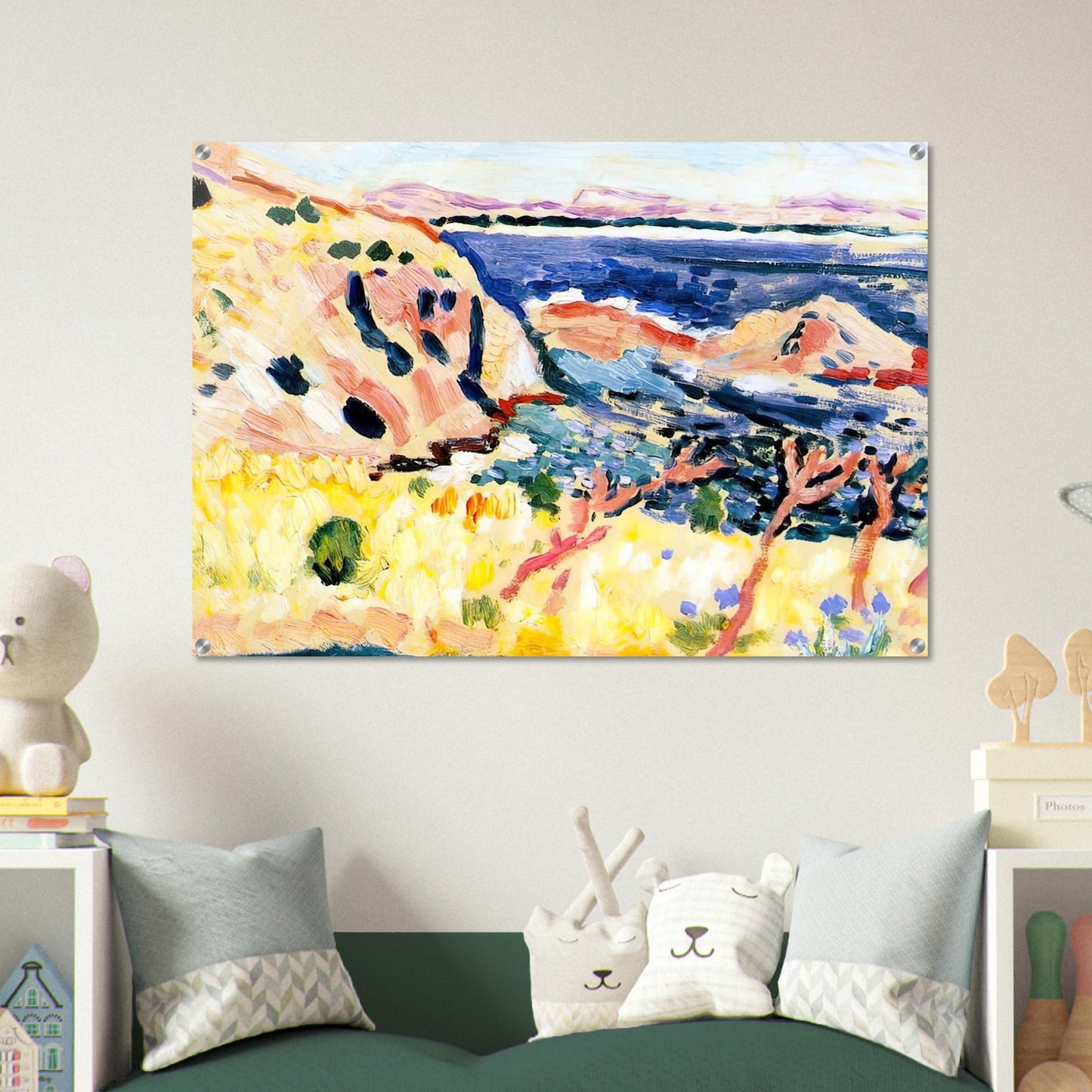 SEASCAPE 1905 - Henri Matisse Acrylic Print - 70x100 cm / 28x40″ inches