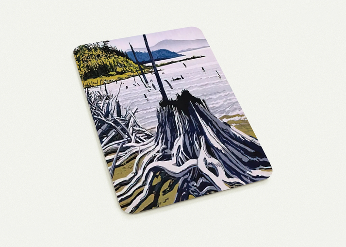 Flotsam-Allagash - 1995 By Neil Welliver Pack of 10 Post Cards | Neil Welliver Post Cards | A6 (10.5 x 14.8 cm) - 4.1 x 5.8 inches