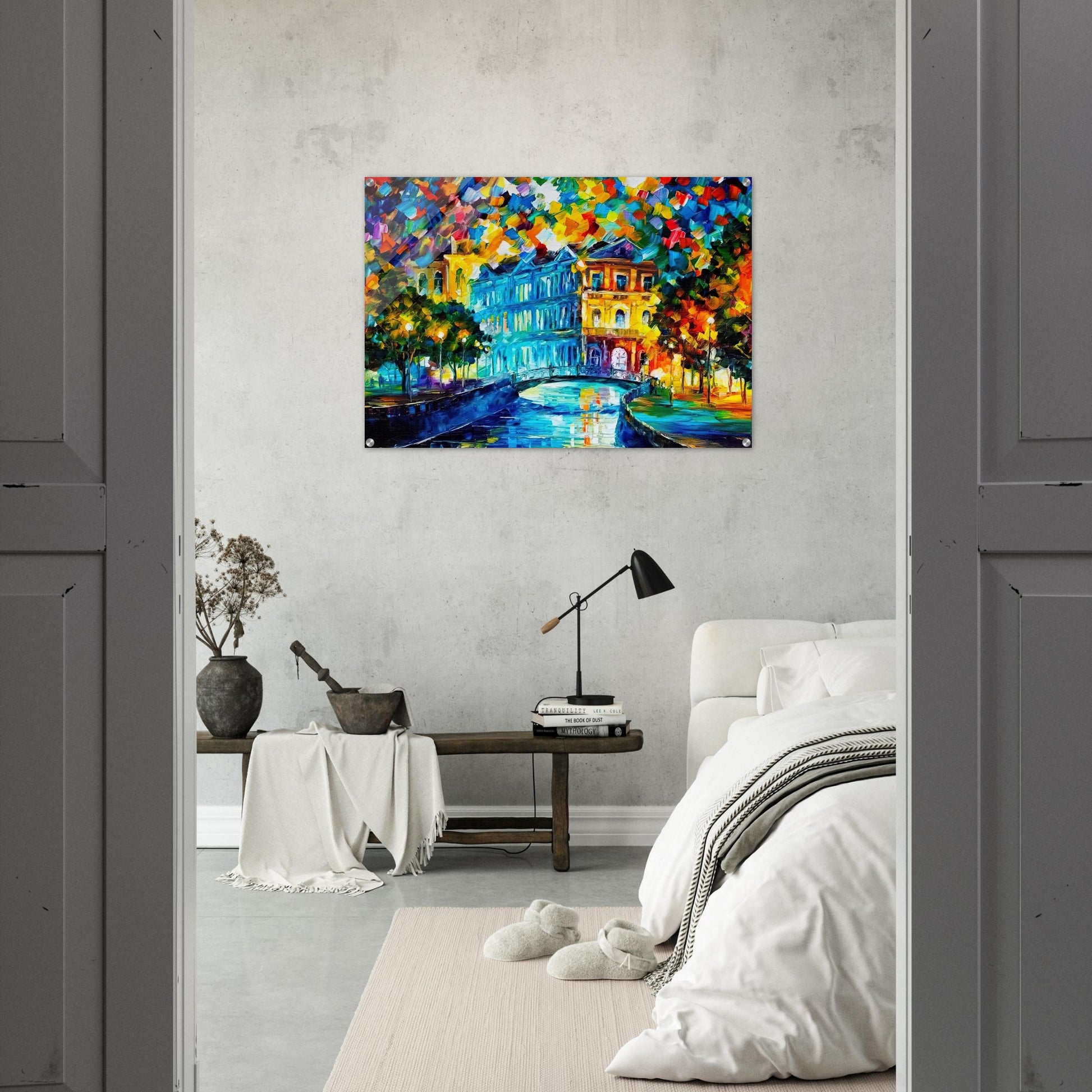 Leonid Afremov - Leonid Afremov Acrylic Print - 70x100 cm / 28x40″ inches | Leonid Afremov Wall Art | Leonid Afremov Prints