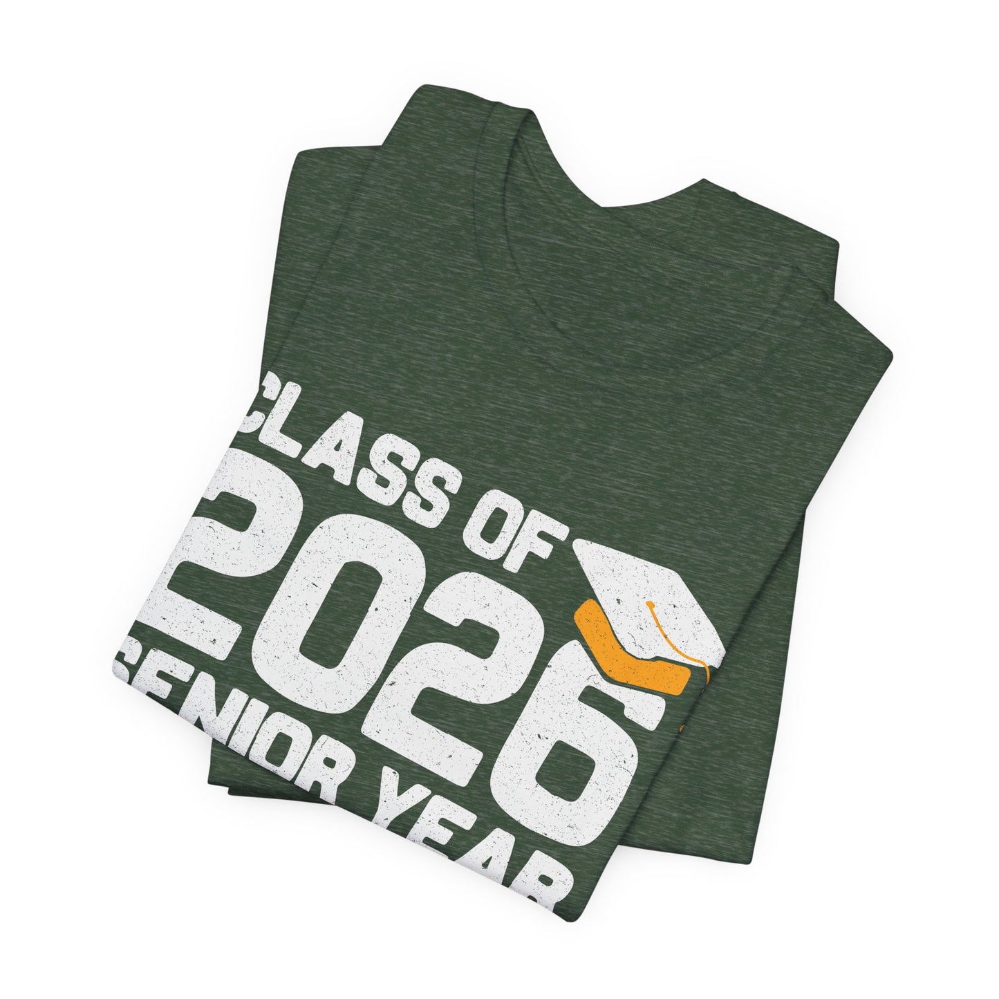 Class of 2026 Senior Year Tee, Graduation Shirt, Unisex Graduation Gift, High School Seniors Apparel, College Bound T-Shirt