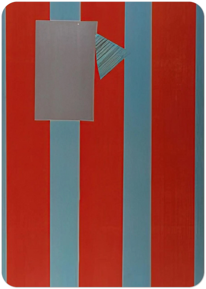 Castle Banner 5 By Sam Gilliam Pack of 10 Post Cards | Sam Gilliam Post Cards | A6 (10.5 x 14.8 cm) - 4.1 x 5.8 inches