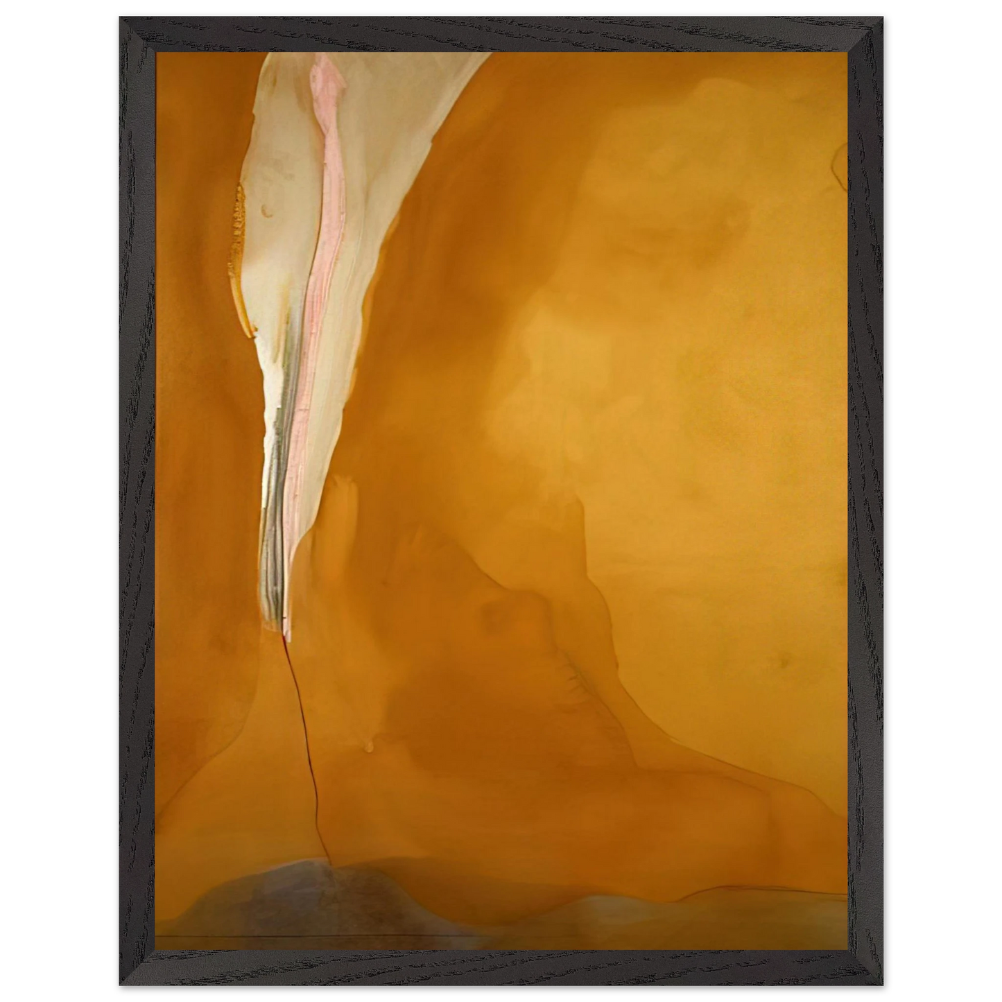 Helen Frankenthaler - Coral Wedge - 1972 Wall art - 50x70 cm / 20x28 inches - Fine Art Poster - -