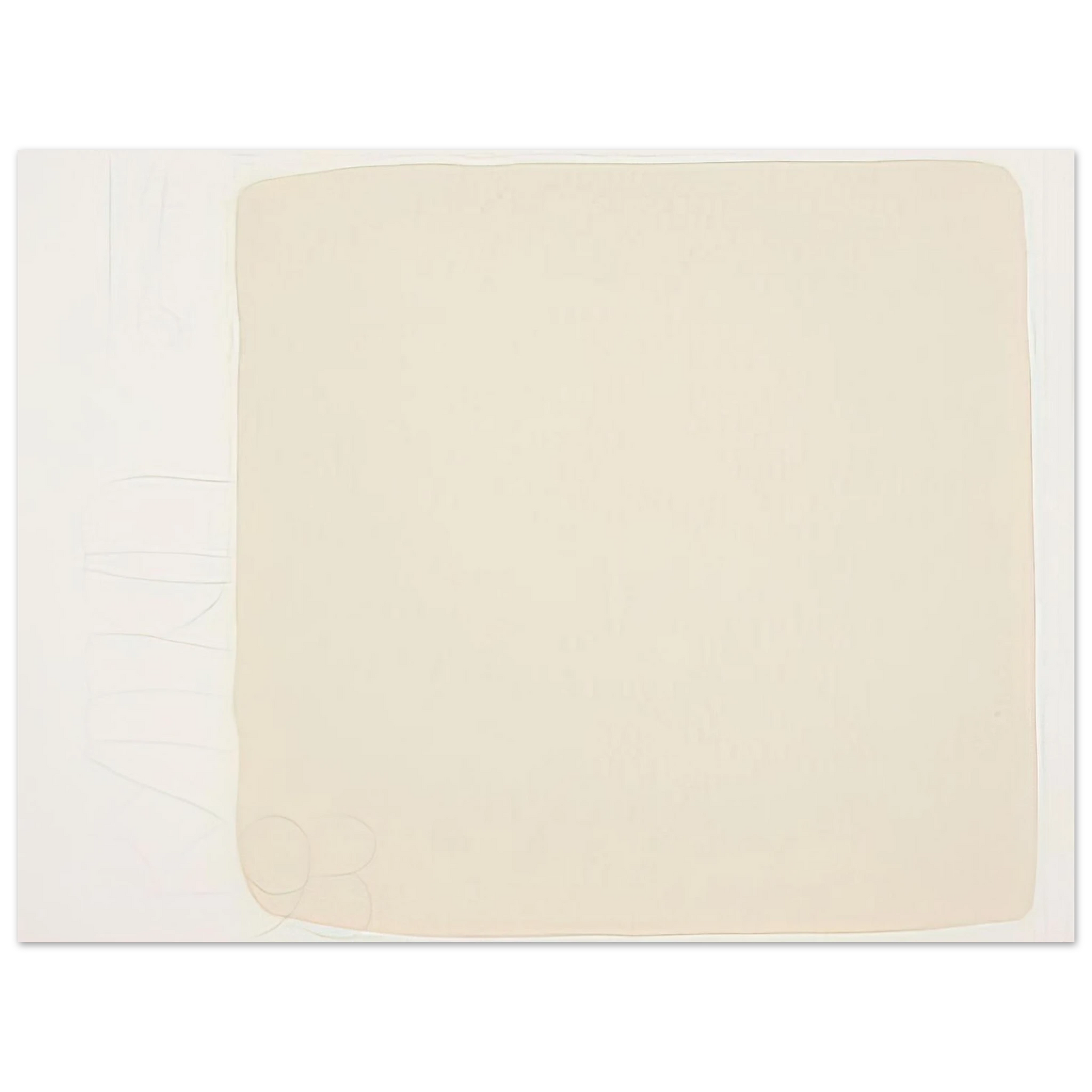 Robert Ryman - Untitled, from BAM III Fine Art Poster - Default Title