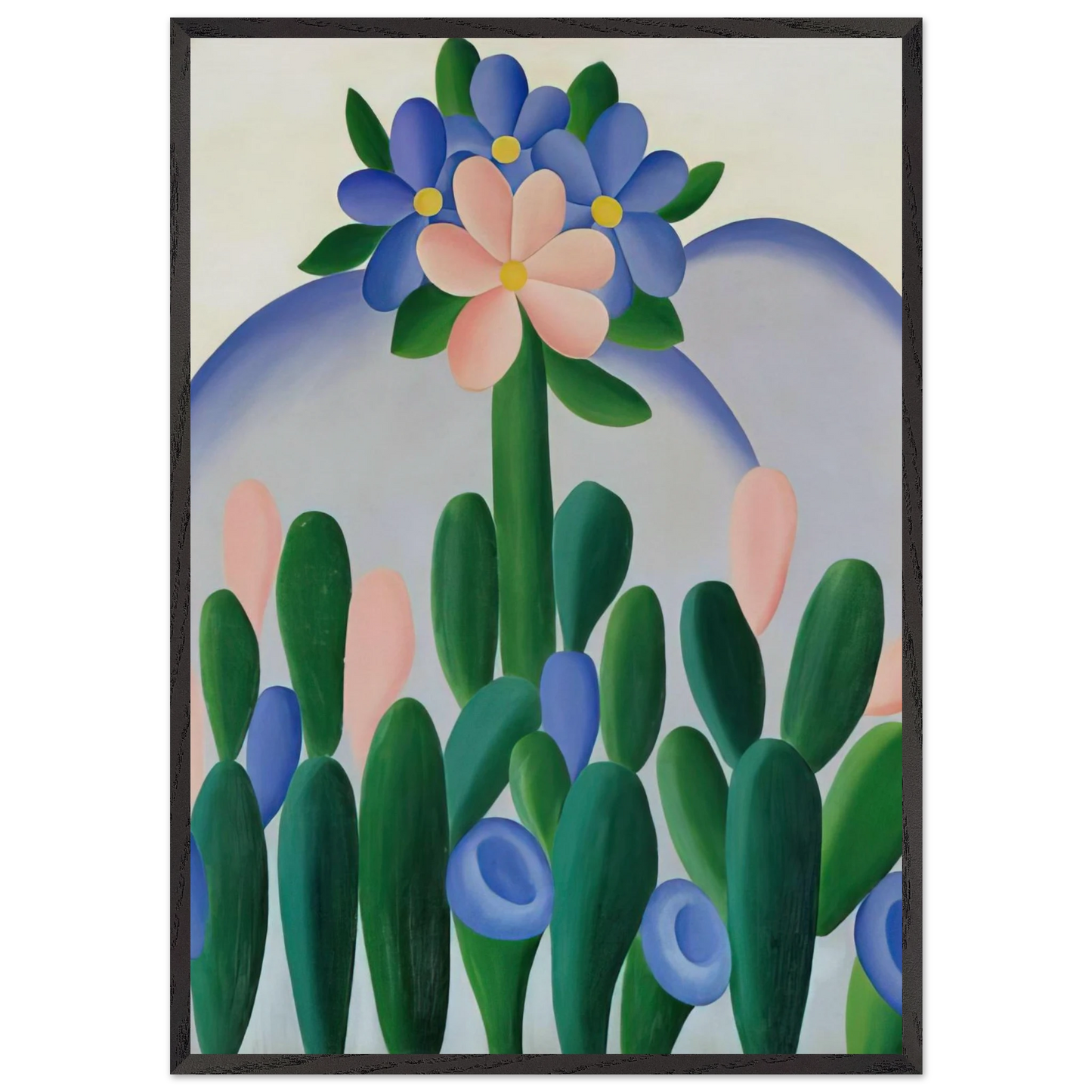 Manaca - Tarsila do Amaral Framed Art Print – Black Wooden Frame - Default Title - -Framed Art Print