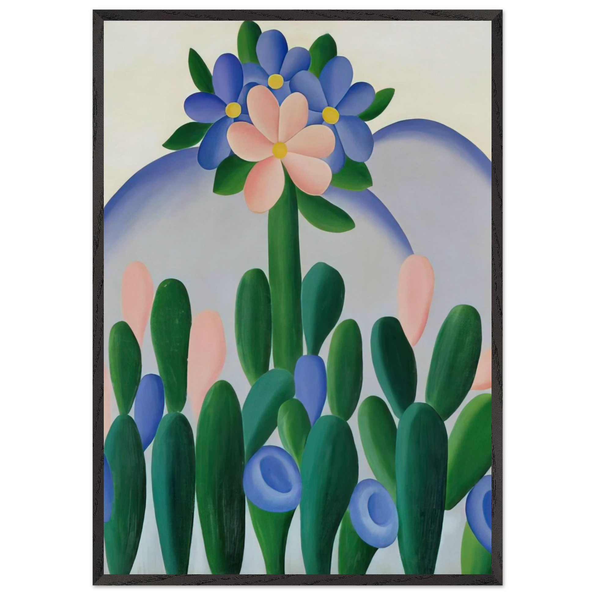 Manaca - Tarsila do Amaral Framed Art Print – Black Wooden Frame - Default Title - -Framed Art Print