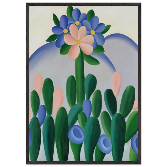 Manaca - Tarsila do Amaral Framed Art Print – Black Wooden Frame - Default Title - -Framed Art Print