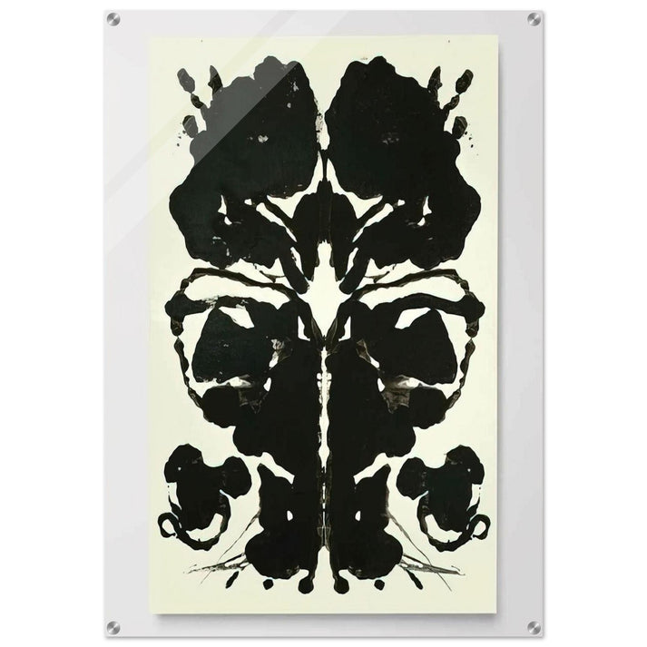 Rorschach - Andy Warhol Acrylic Print - 70x100 cm / 28x40″ inches | Andy Warhol Wall Art | Andy Warhol Prints